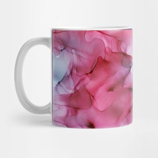 Plum Pink Ink Painting Mug